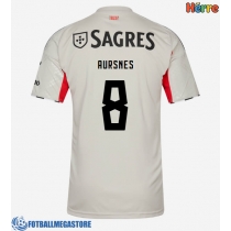 Fotballdrakt Herre Benfica Fredrik Aursnes #8 Bortedrakt 2025-26 Kortermet